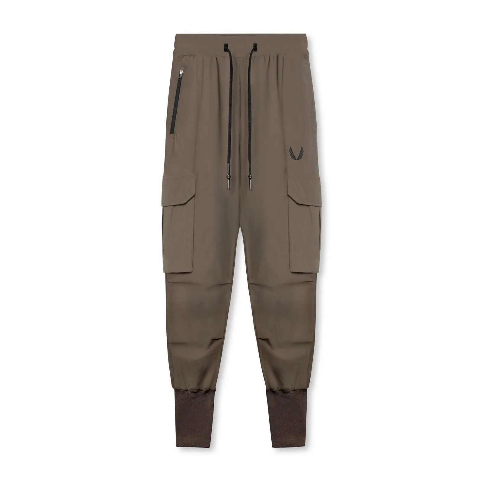 0437. Tetra-Lite? Cargo High Rib Jogger - Deep Taupe QuickReleaseBuckle ErgonomicStitching
