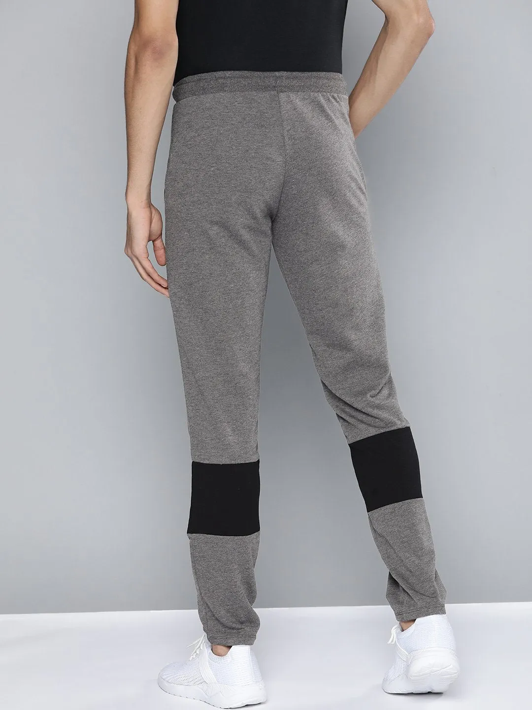 Alcis Men Grey Solid Jogger breath easy stain guard