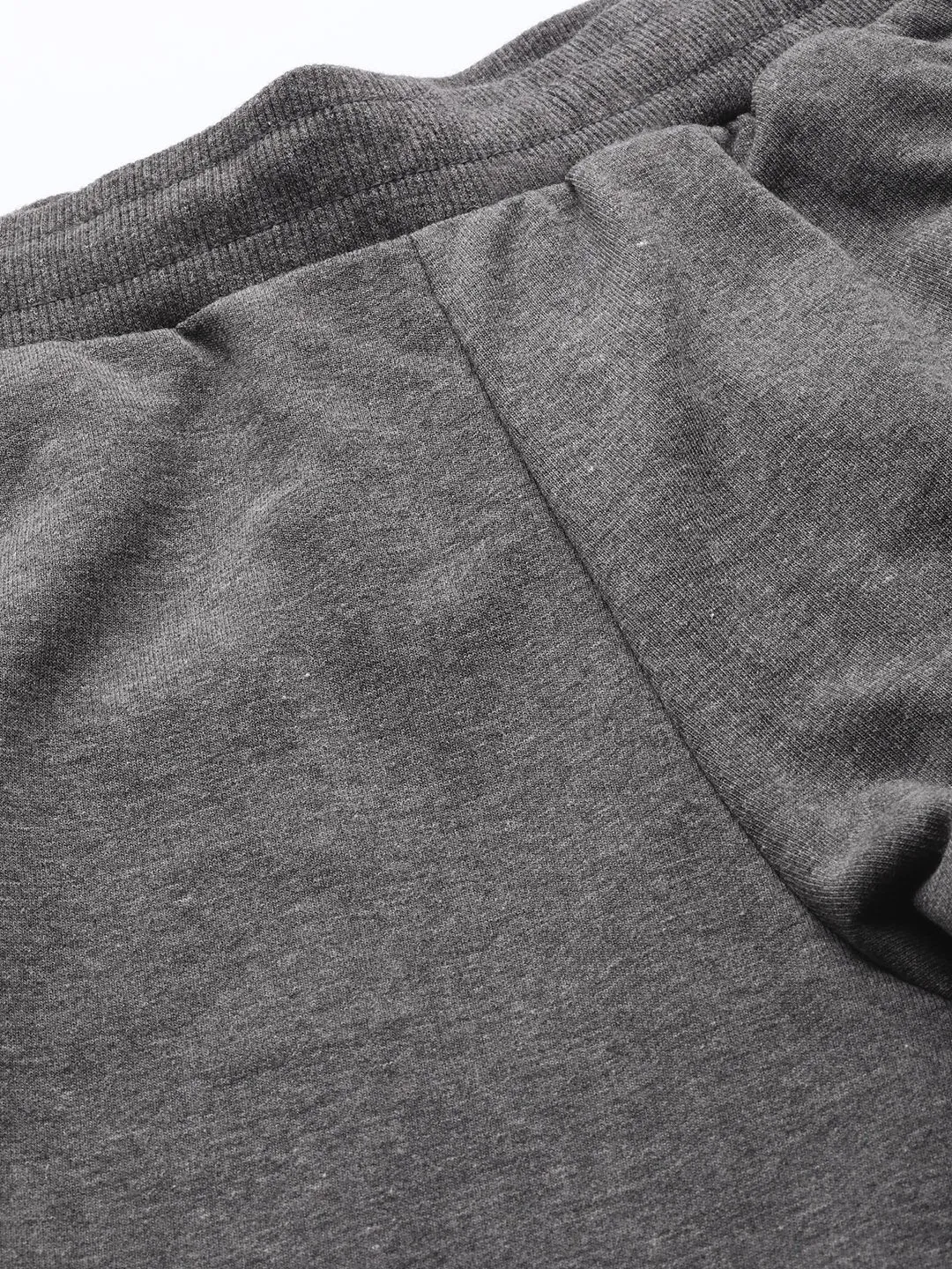 Tall Length Alcis Men Grey Solid Jogger
