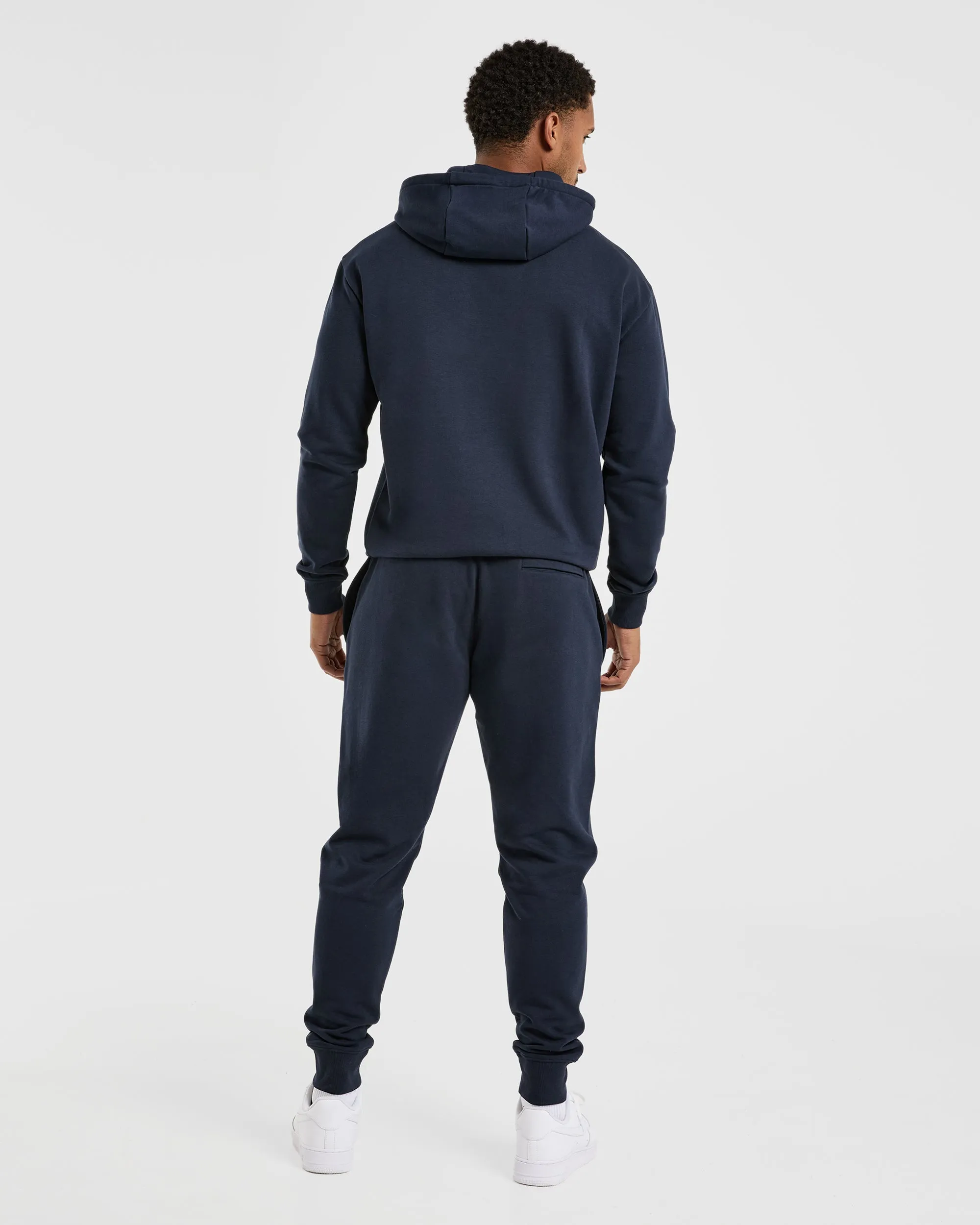 College Essential City Motion Essential Lightweight Hoodie - Navy