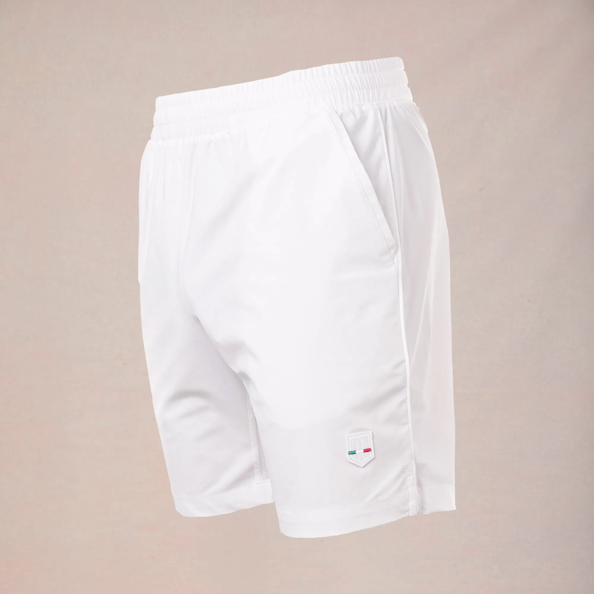 Stretchable Material light texture Energia IV Short - Bianco