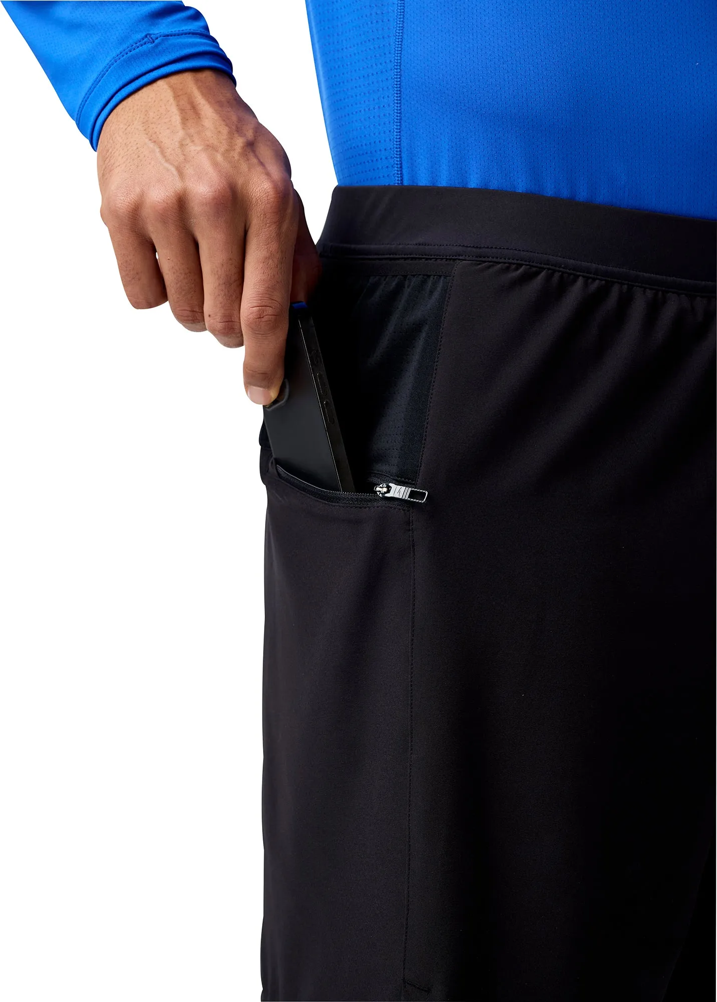 Brooks 7 Inch Journey 2 In 1 Mens Running Shorts - Black Gift Idea AntiSnagTechnology