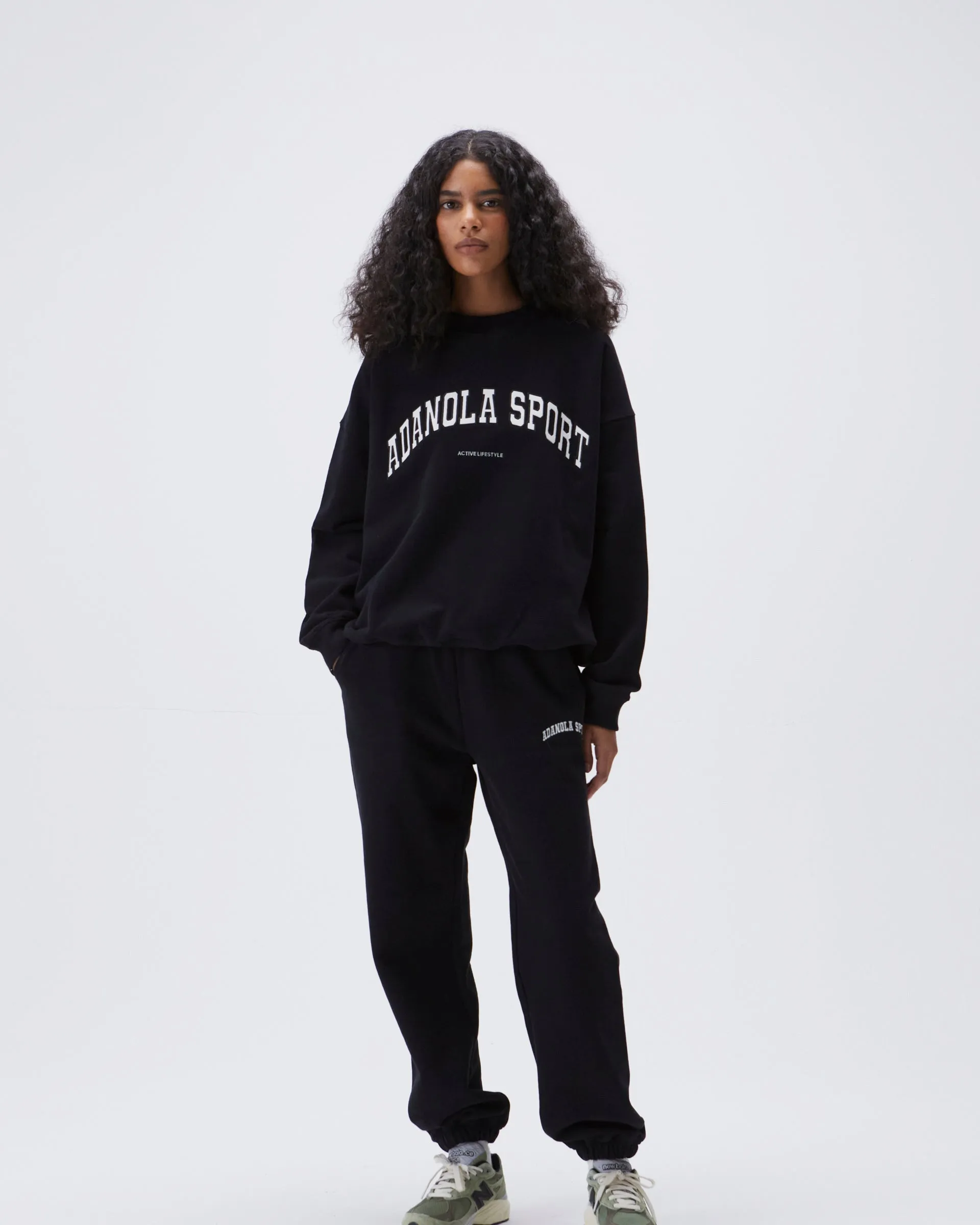 AS Sweatpants - Black SeamlessConstruction Anti Pilling Fabric