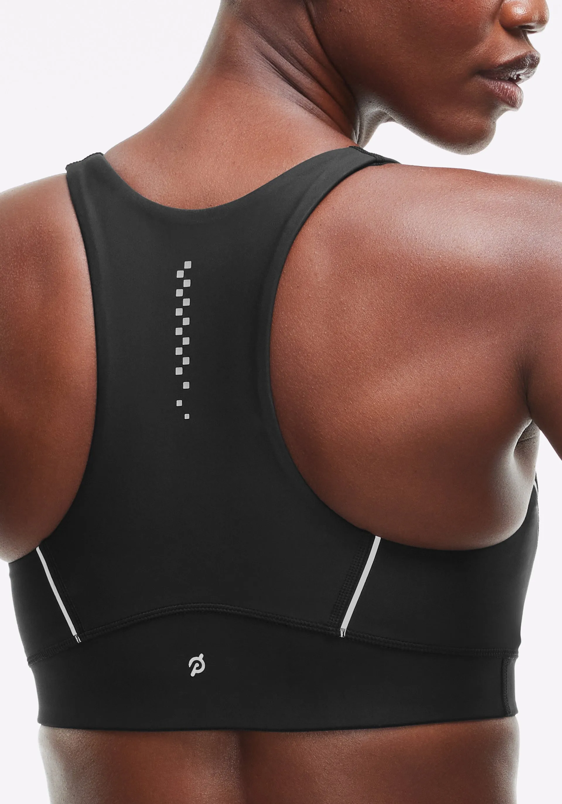 Endurance Light High Neck Bra Smooth Texture Glued seams