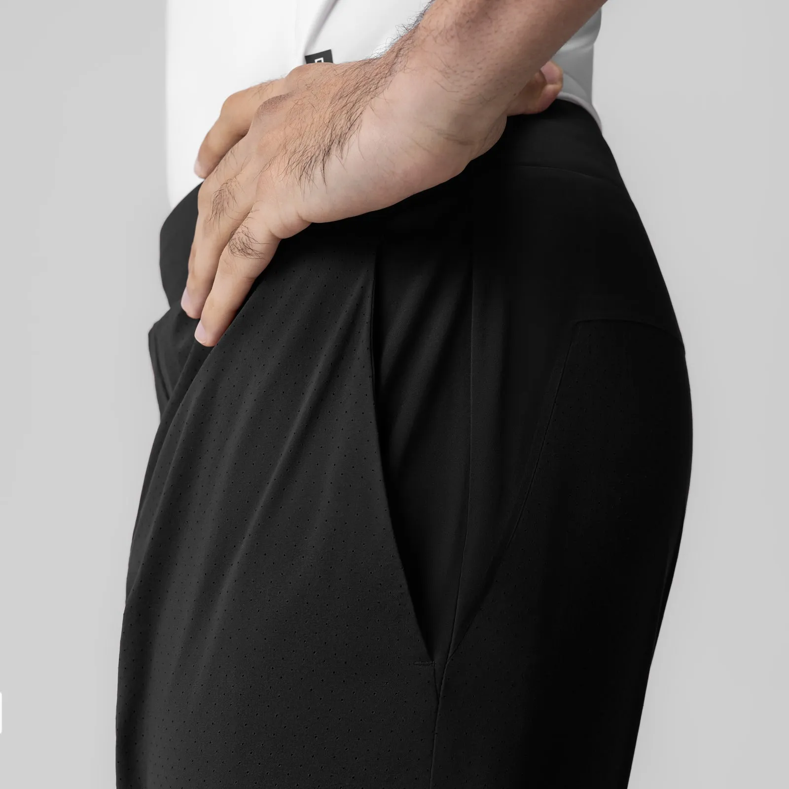 Non Irritating Seams Playful Prints ASRV x Tonal Aerotex? Bonded 7" Liner Short - Black