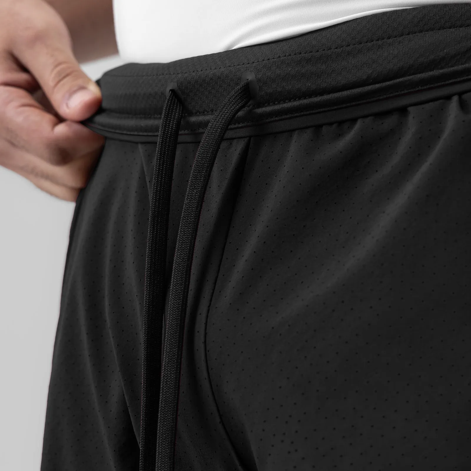 fade resistant color Retro Style ASRV x Tonal Aerotex? Bonded 7" Liner Short - Black