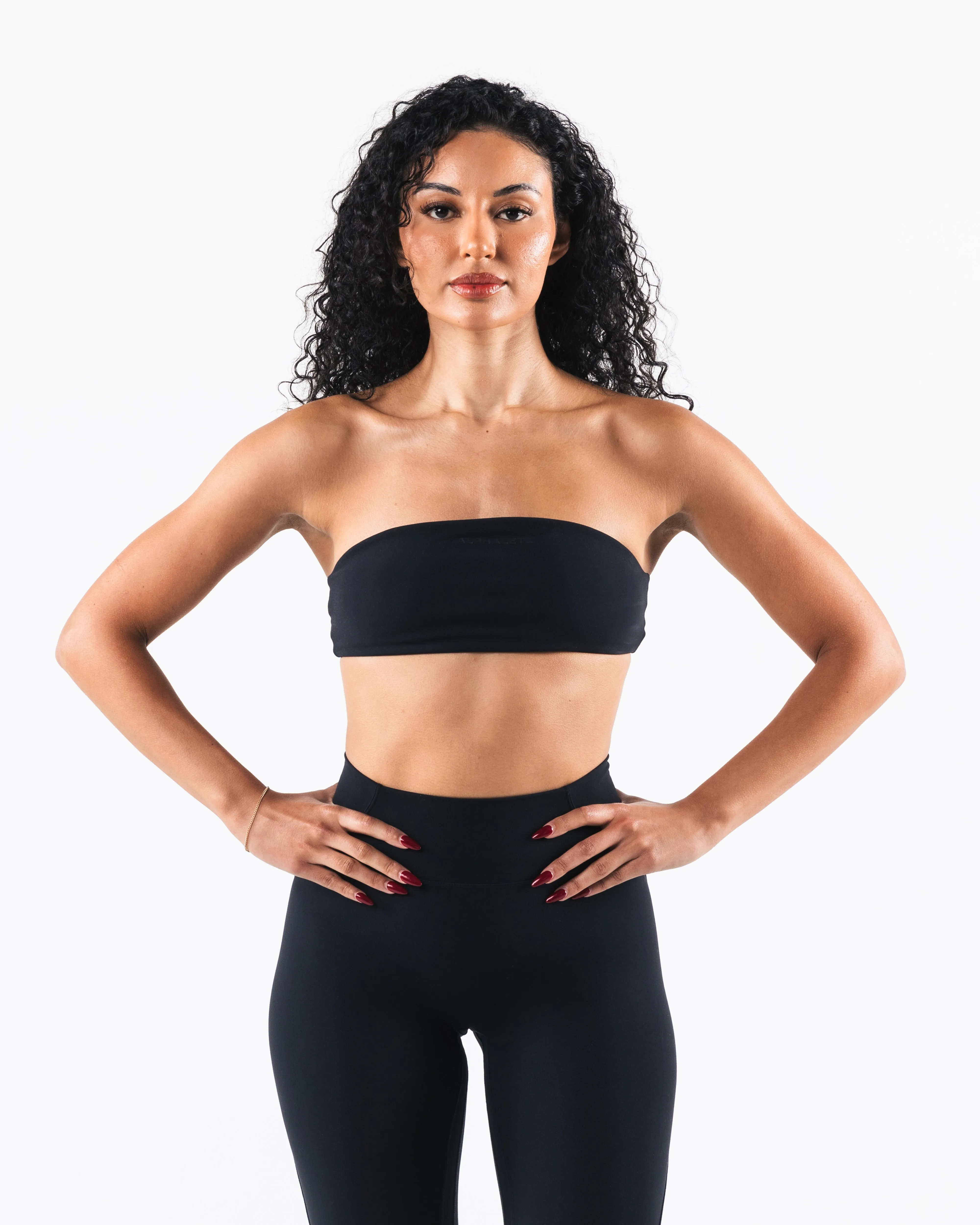 Aura Bandeau - Black Backless seams sports events