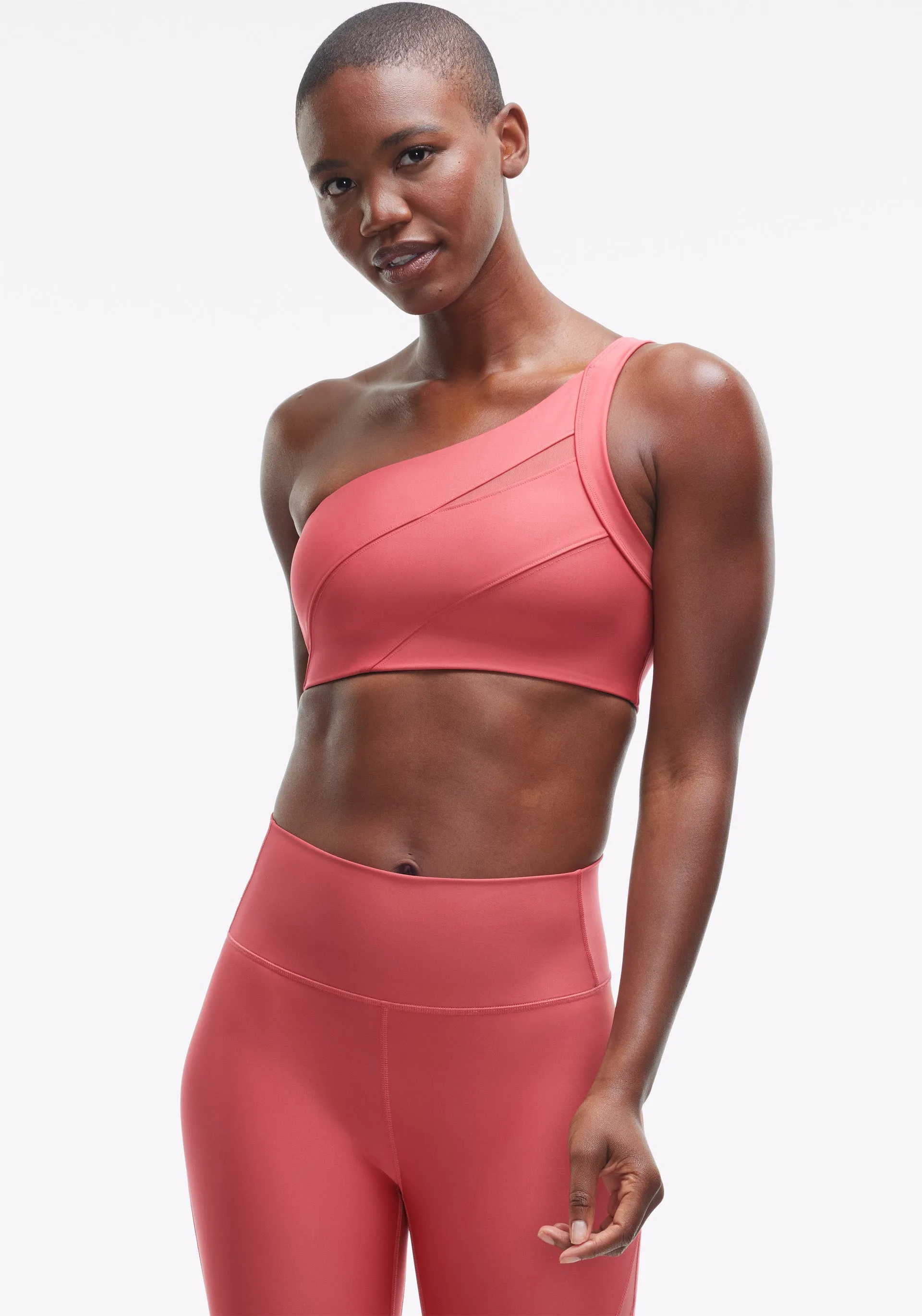 Extra Padding Option Endurance Light One Shoulder Bra