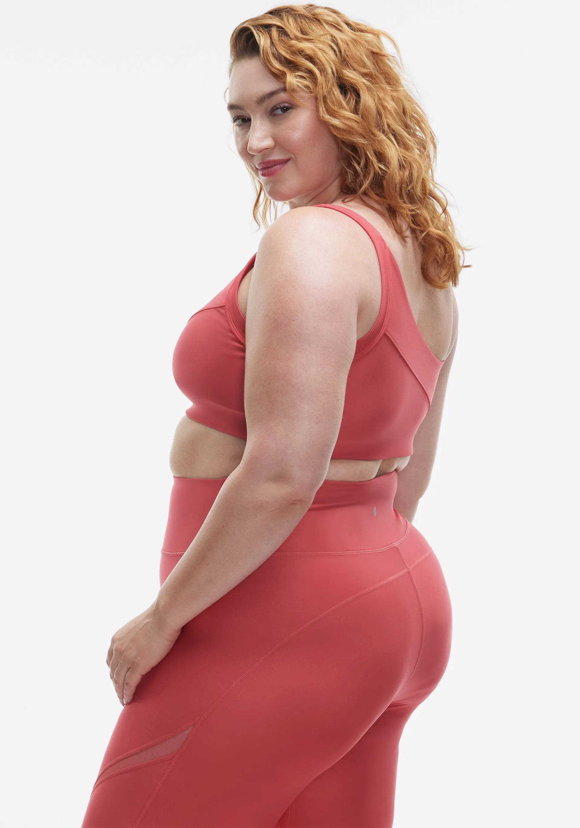 Endurance Light One Shoulder Bra Thermal seams