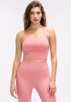 cyclists Reinforced stitching seams Soft Sport Bra