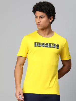 Alcis Men Typography Printed Anti Static Slim Fit T-shirt Family Style