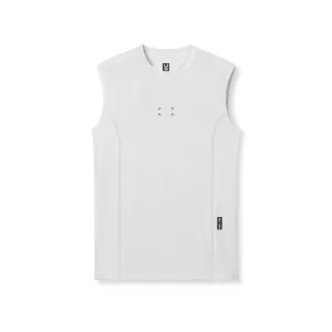 0909. WarpFlexx? Compression Cutoff - White "Space Bracket" Body Mapping Technology anti infantry