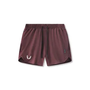 Active Design 0993. AeroSilver? 5" Linerless Short - Plum