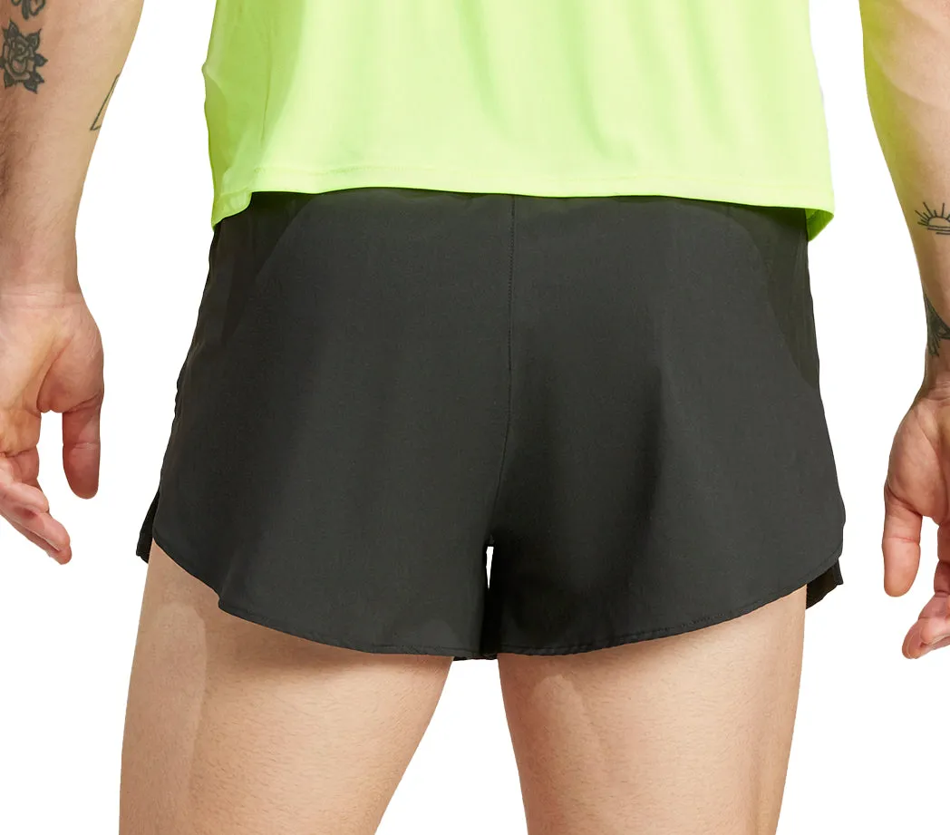 affordable choice Fit Design adidas Adizero Essentials Mens Split Running Shorts - Black