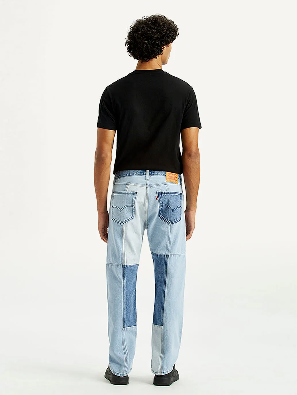 Men's 505 Med Indigo Straight Fit Mid Rise Jeans Nature Lover Shopping Day Everyday Durable Hardware