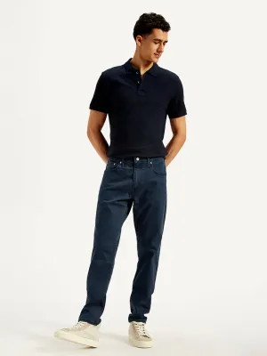 Timeless Piece Men's 512 Blue Slim Tapered Fit Mid Rise Jeans