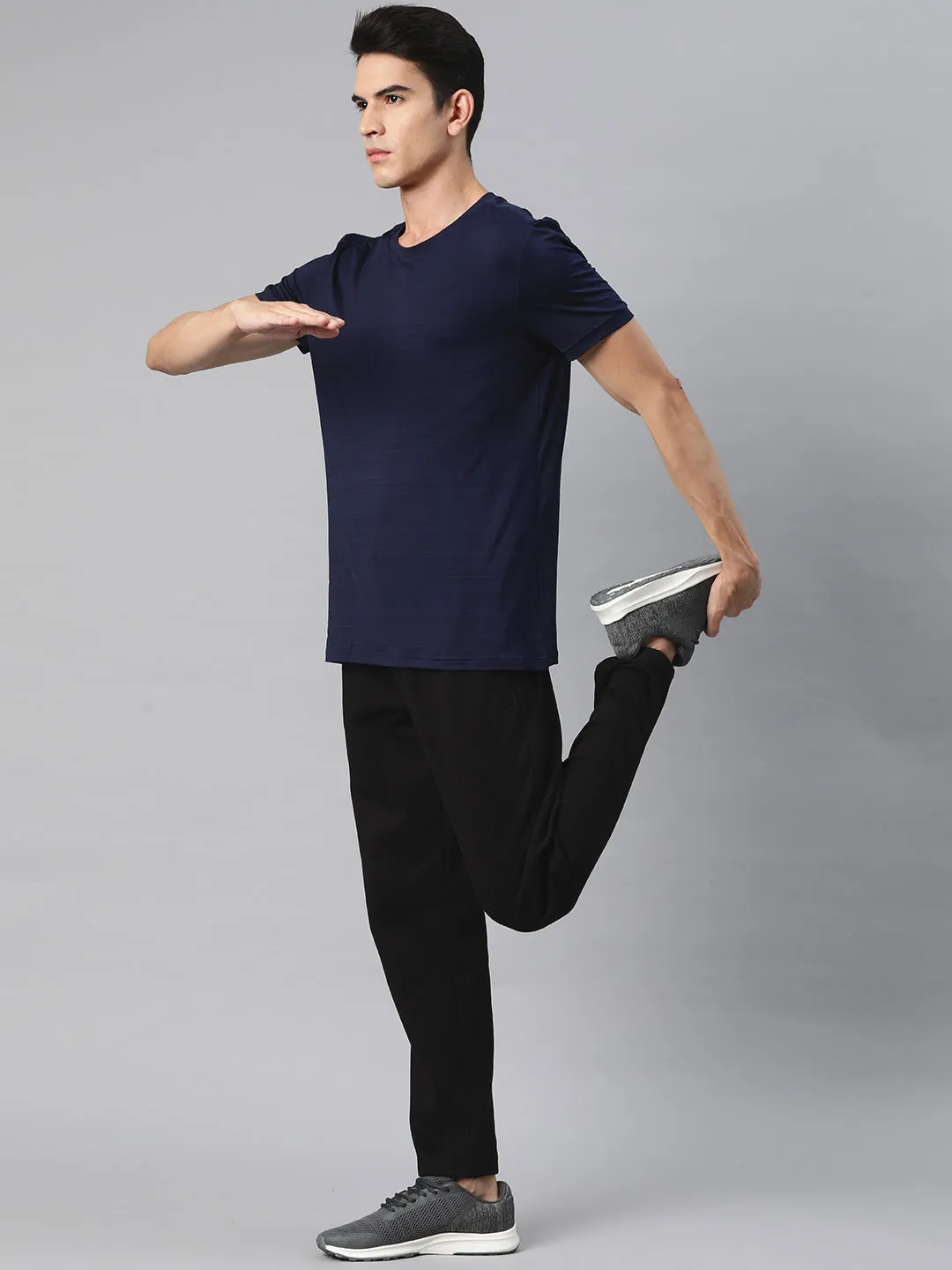 Alcis Men Solid Slim Fit Sports Track Pants DurableReinforcedMaterial