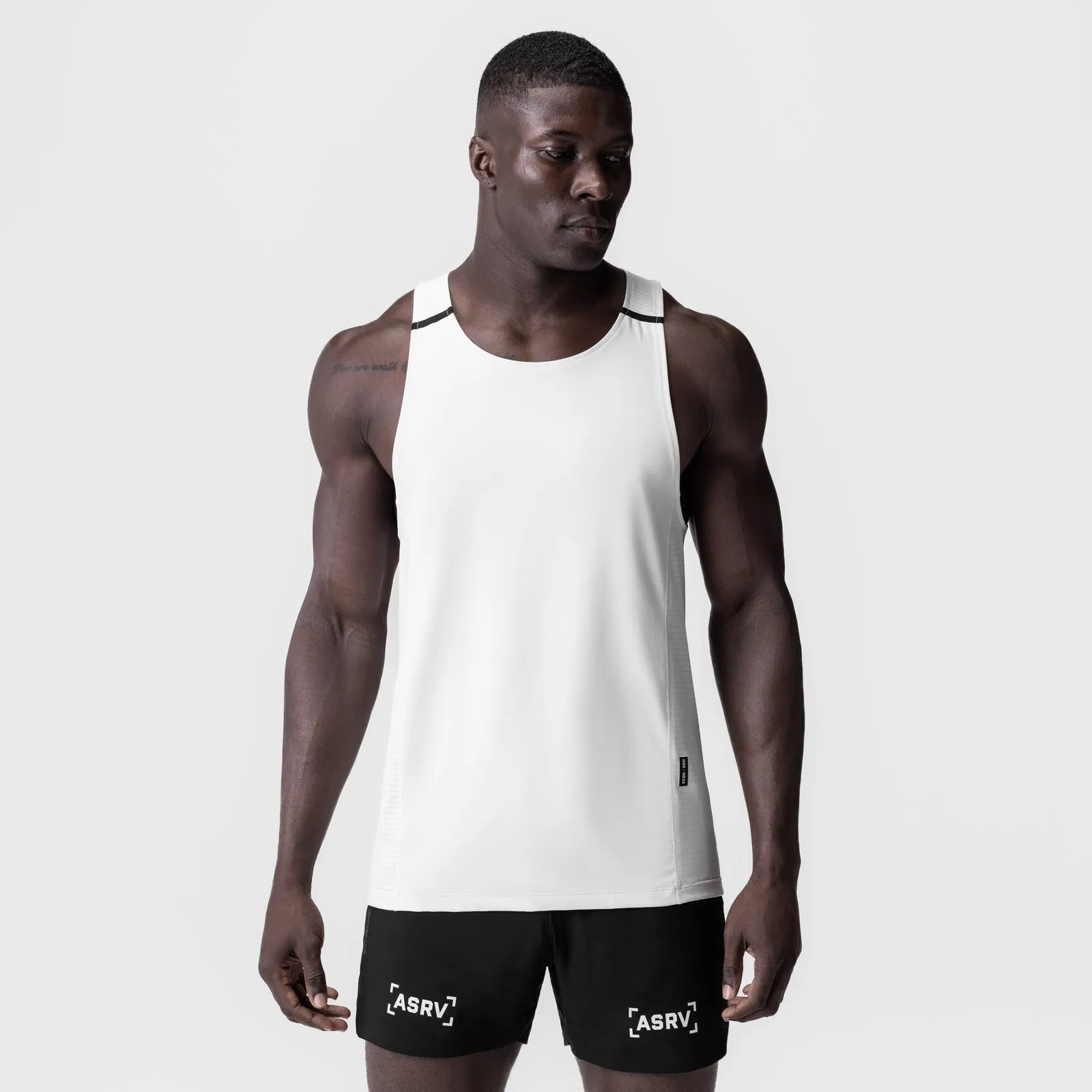 0833. 3D-Lite? 2.0 Lycra? Pro Singlet - White long - lasting