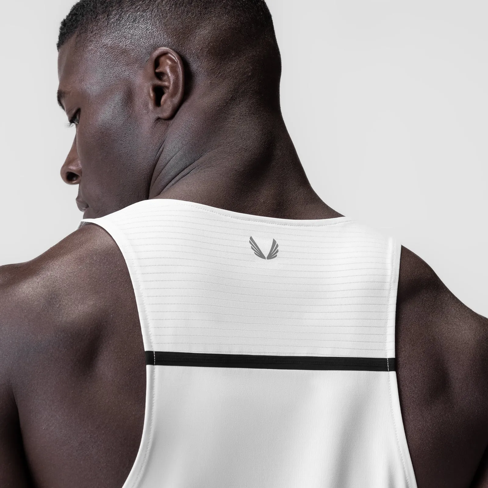 Small Size 0833. 3D-Lite? 2.0 Lycra? Pro Singlet - White