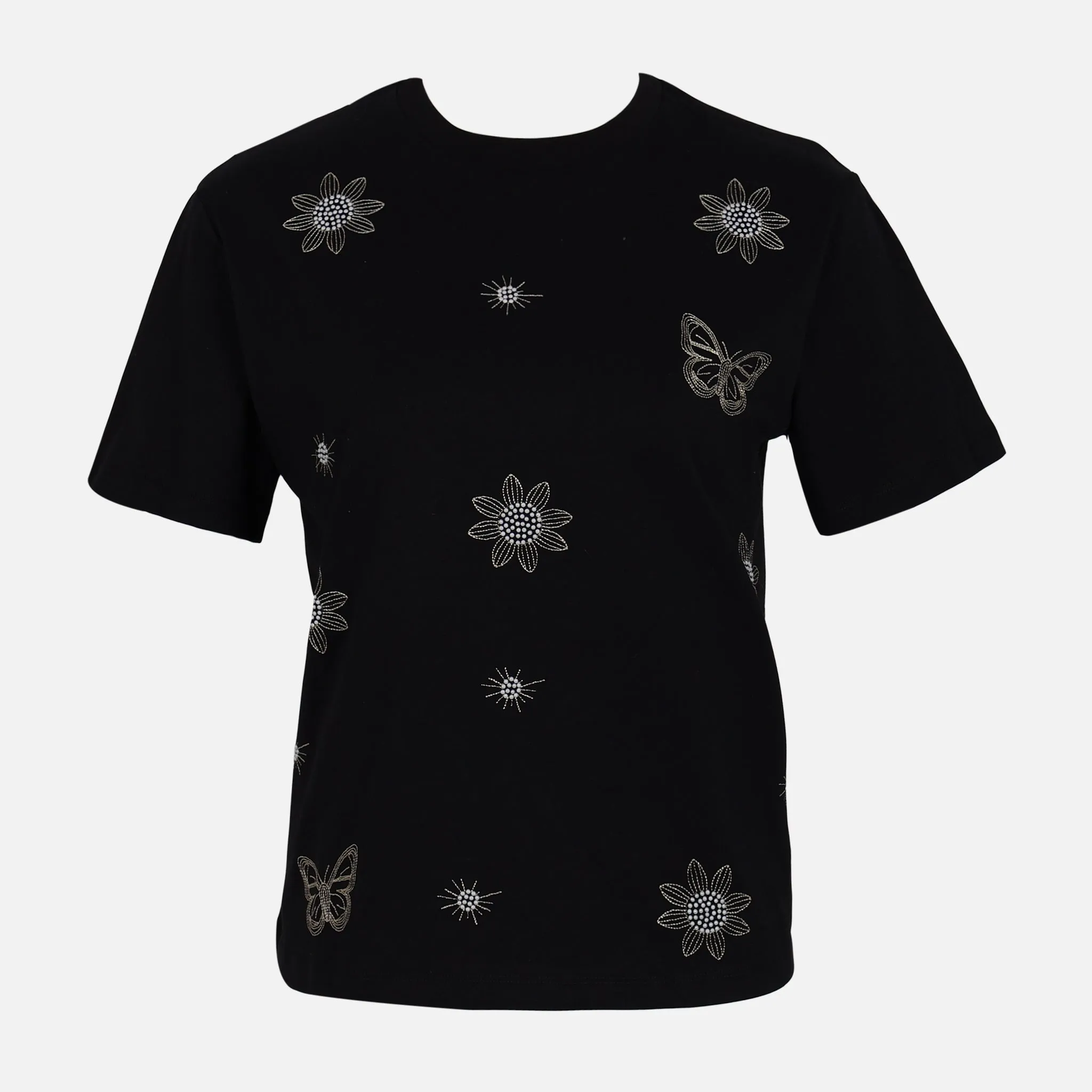 WOMEN SEQUINCE T-SHIRT Fresh Glow Sustainable Manufacturing