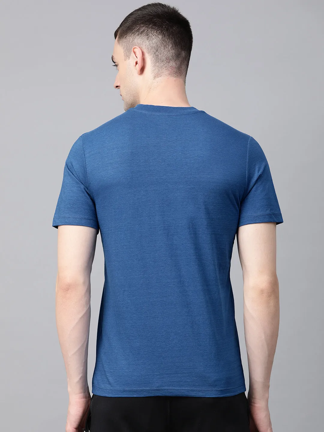 Mom Soft Alcis Men Blue t shirt