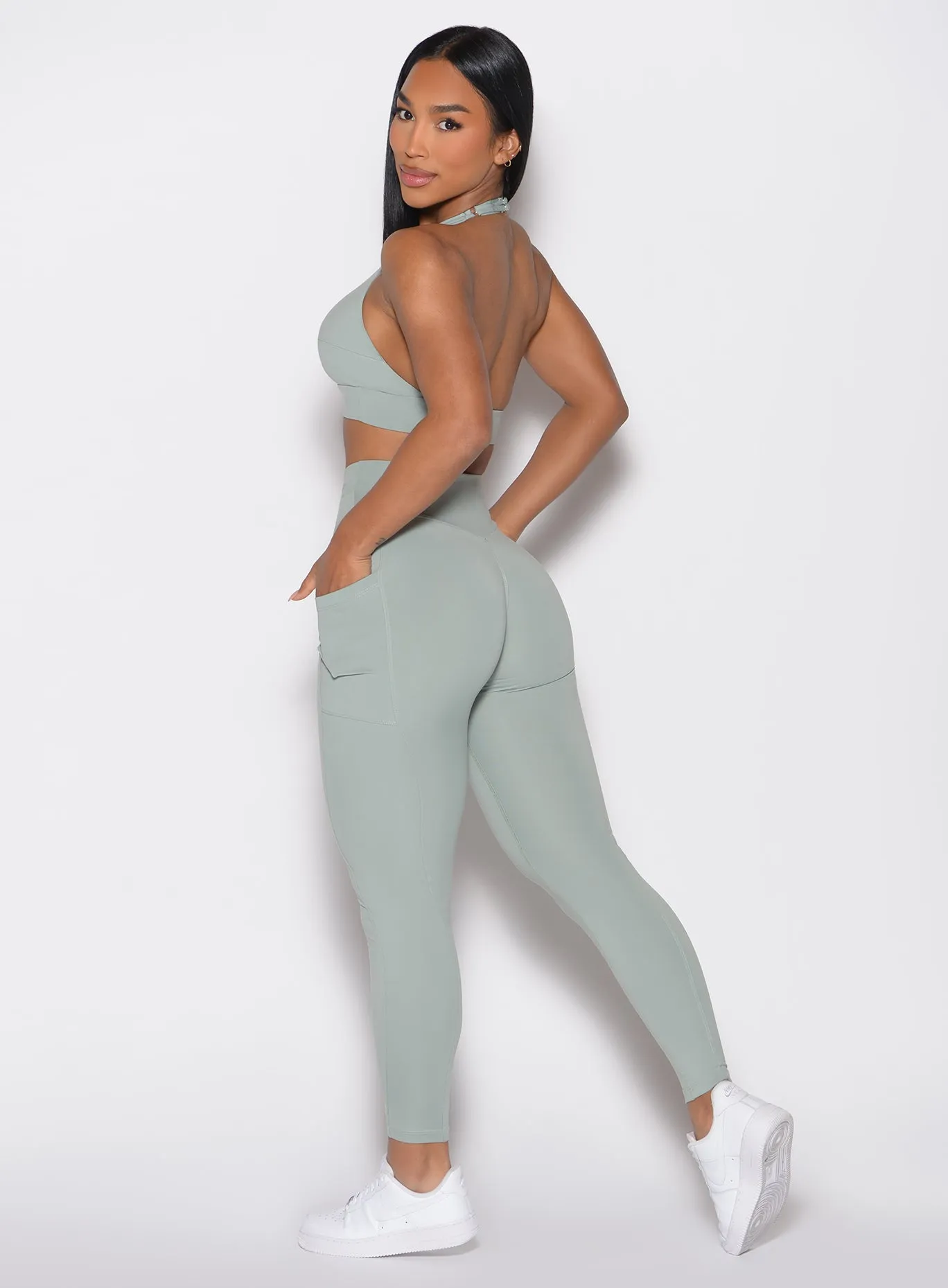 Sculpt Knot Leggings Breathable Weave