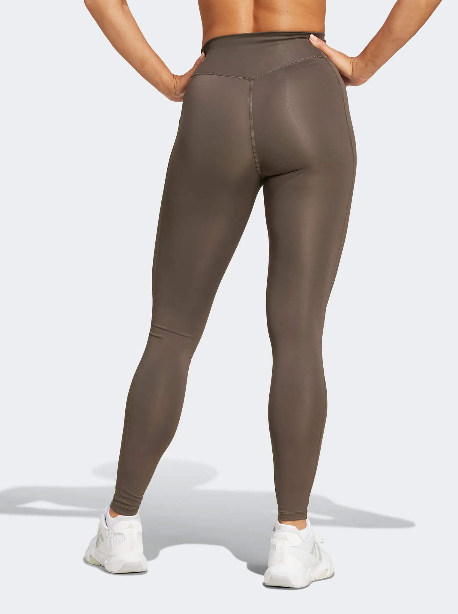 Optime Full Length Leggings Mesh Panel Pro Athlete