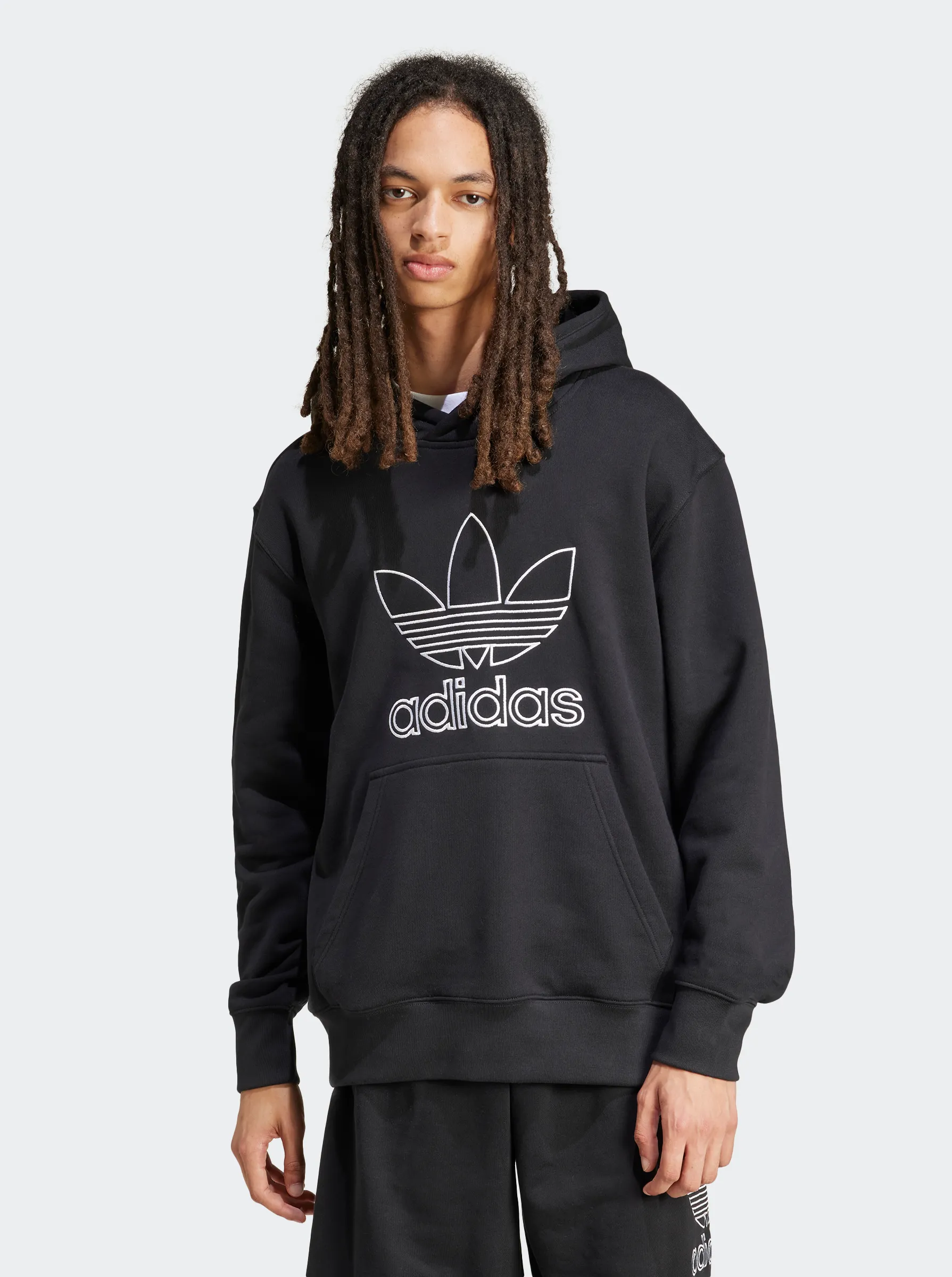 forest hike Adicolor Outline Trefoil Hoodie