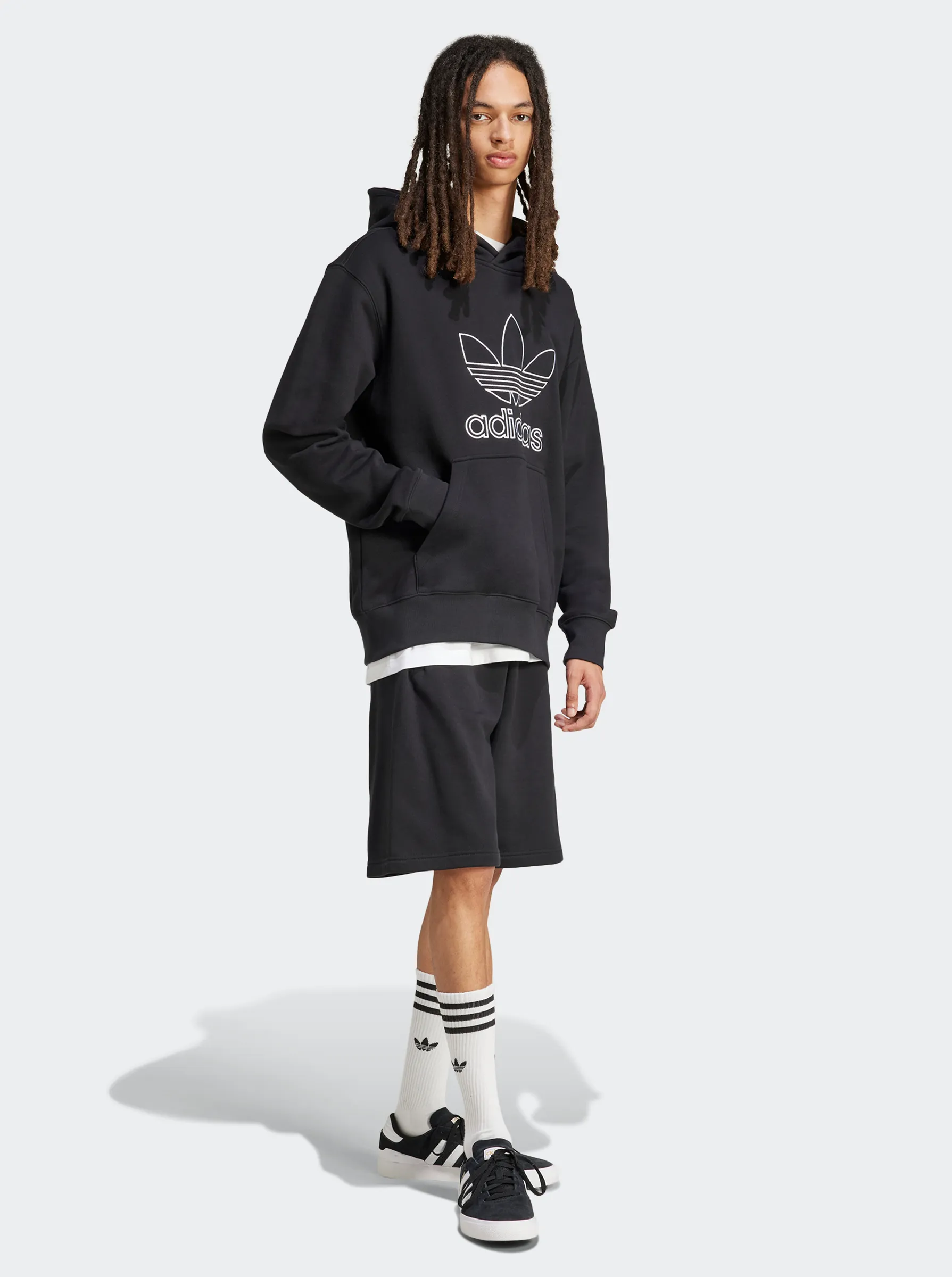 Impala like polka dot style Adicolor Outline Trefoil Hoodie