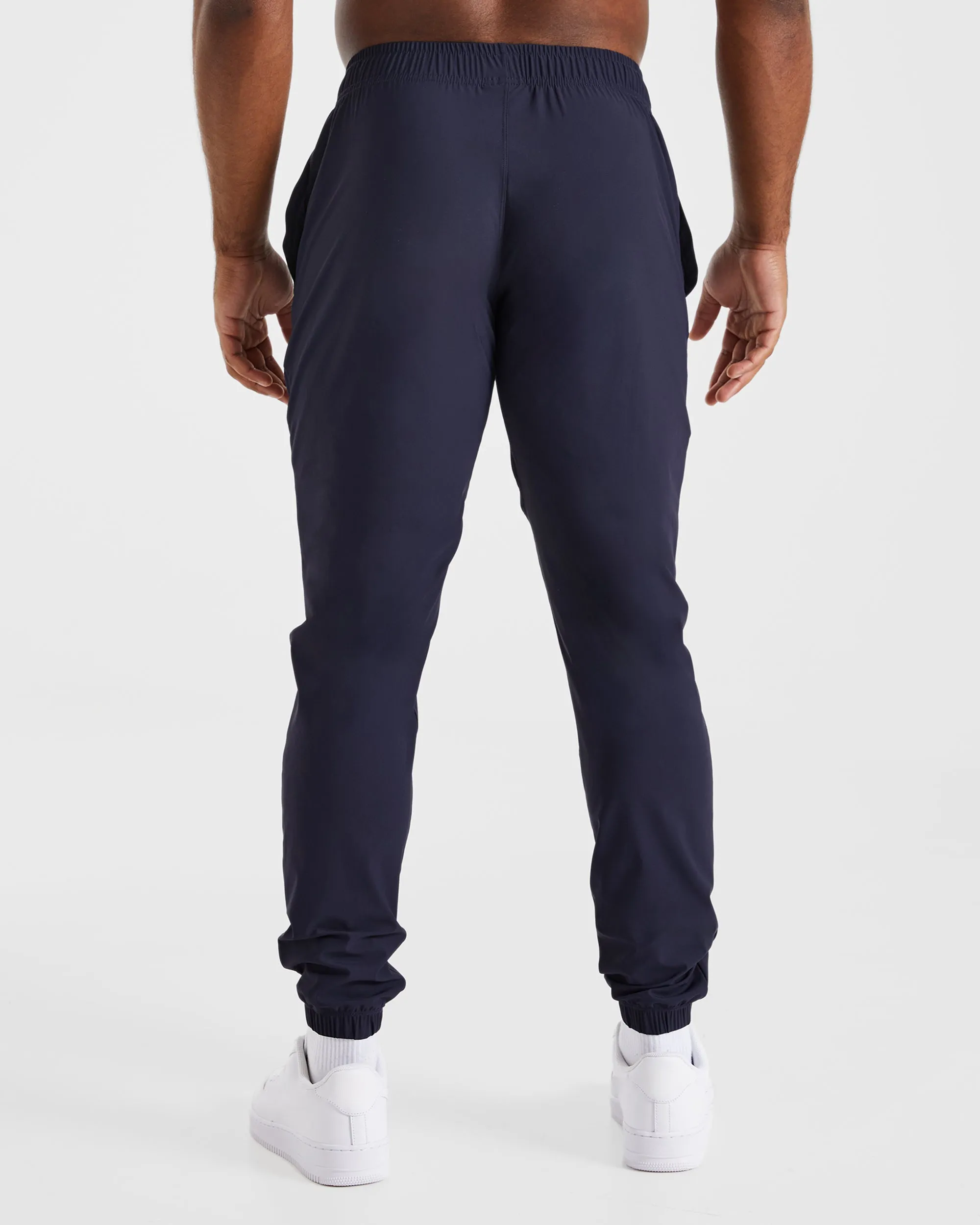 Stain Resistant Weave Heat Friendly Ascend Cuff Joggers - Navy