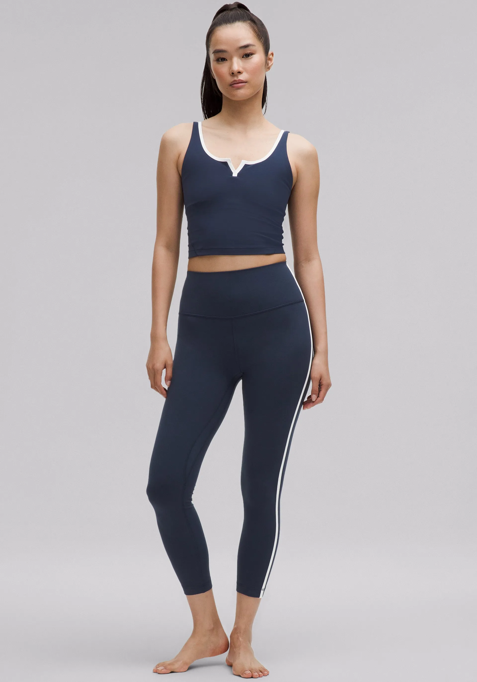 lululemon Align? High-Rise Side-Stripe Tight 25" Wrinkle Resistant Dance Studio High Rise Fit