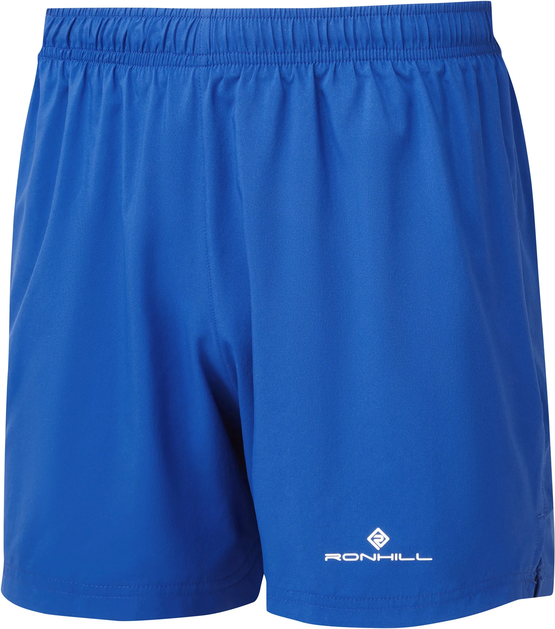 Ronhill Core 5 Inch Mens Running Shorts - Blue Low Profile Waistband Festival wear