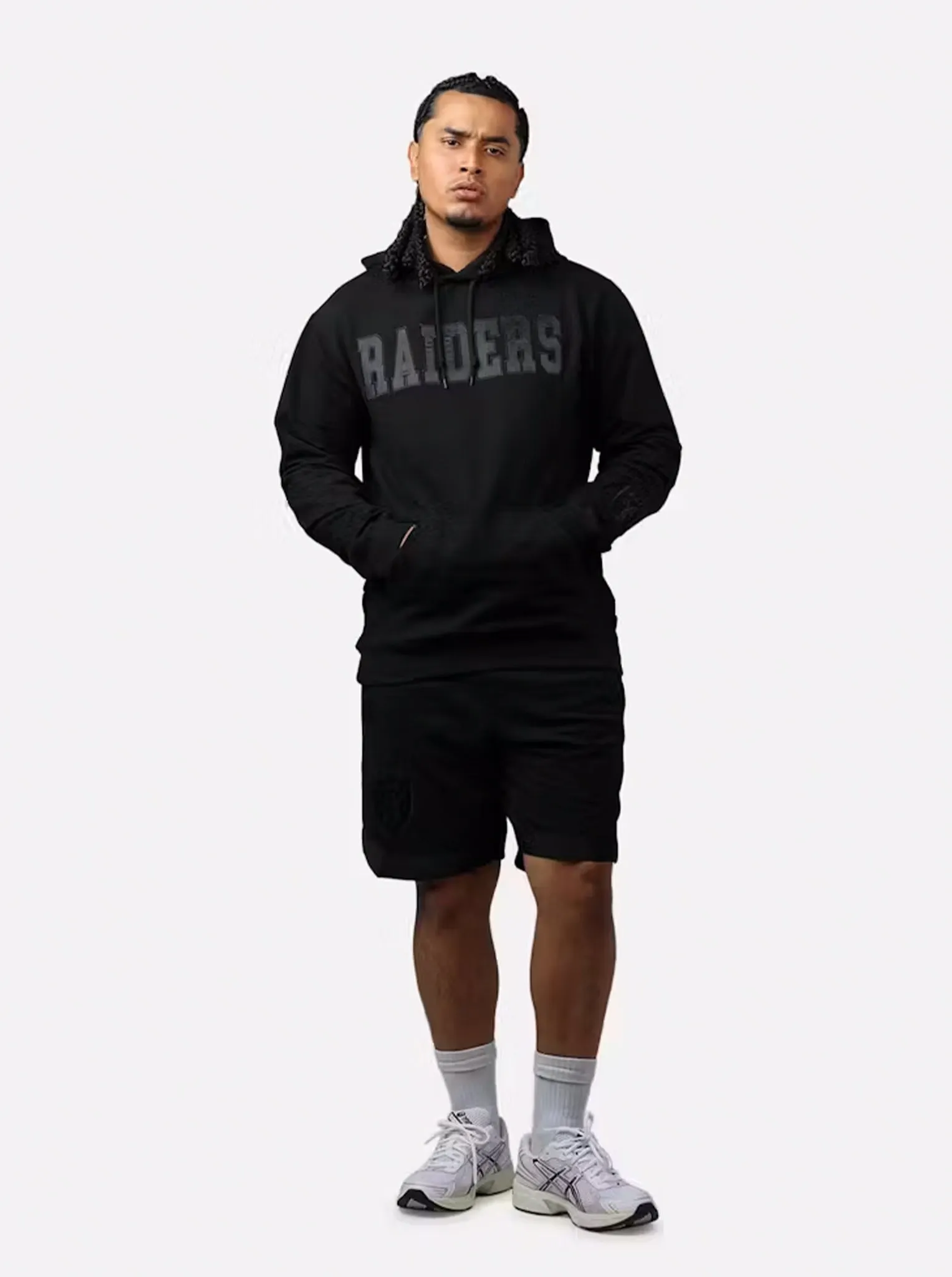 Las Vegas Raiders Logo Select Short Slip Resistant Inner Lining Quick Absorption