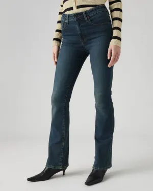 Date Night Loose Vintage Lover Relaxed Style Lightweight Durable Levi's? Womens 725 High Rise Bootcut Jeans - Blue Swell