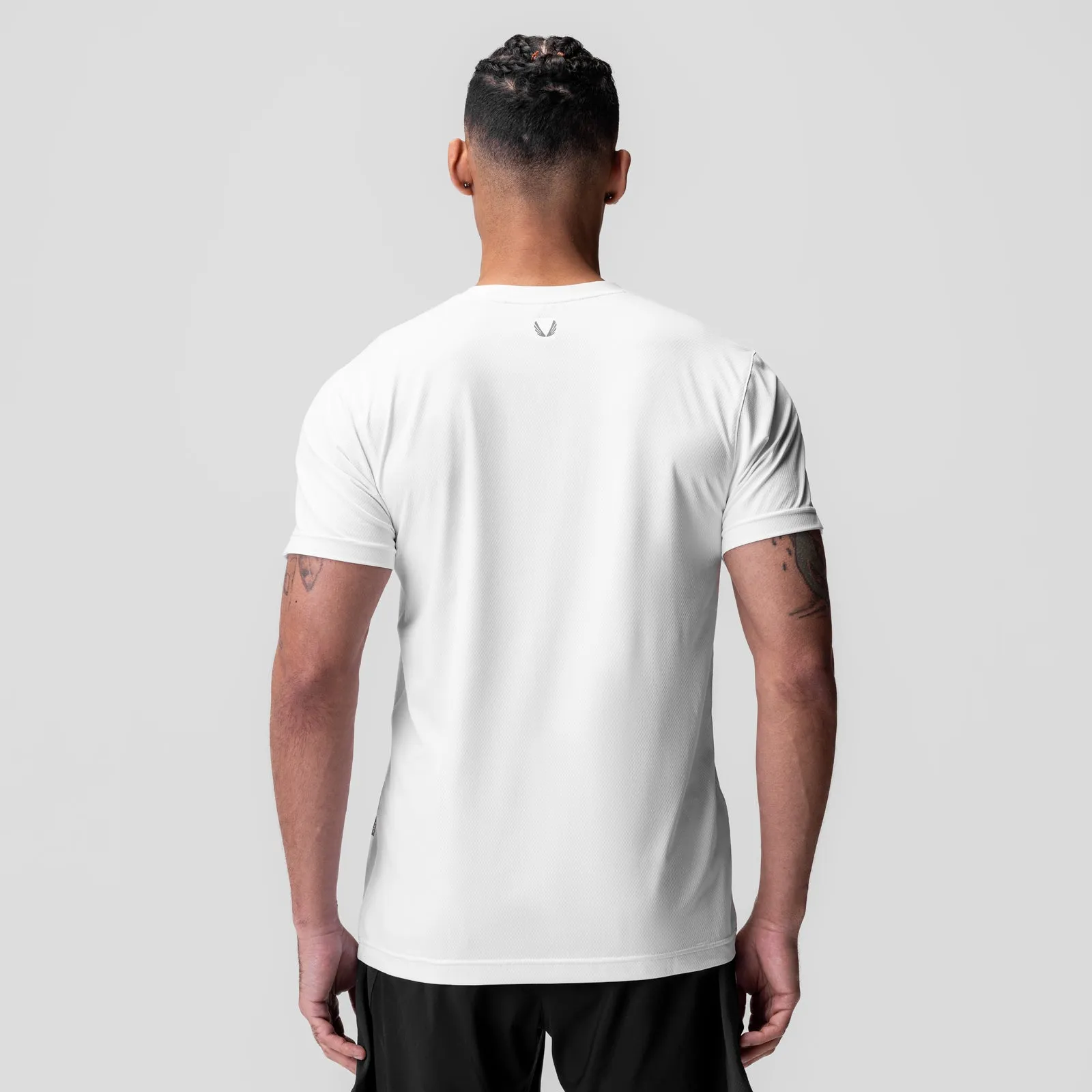 ASRV x Tonal AeroSilver? Essential Tee - White Cashmere combination