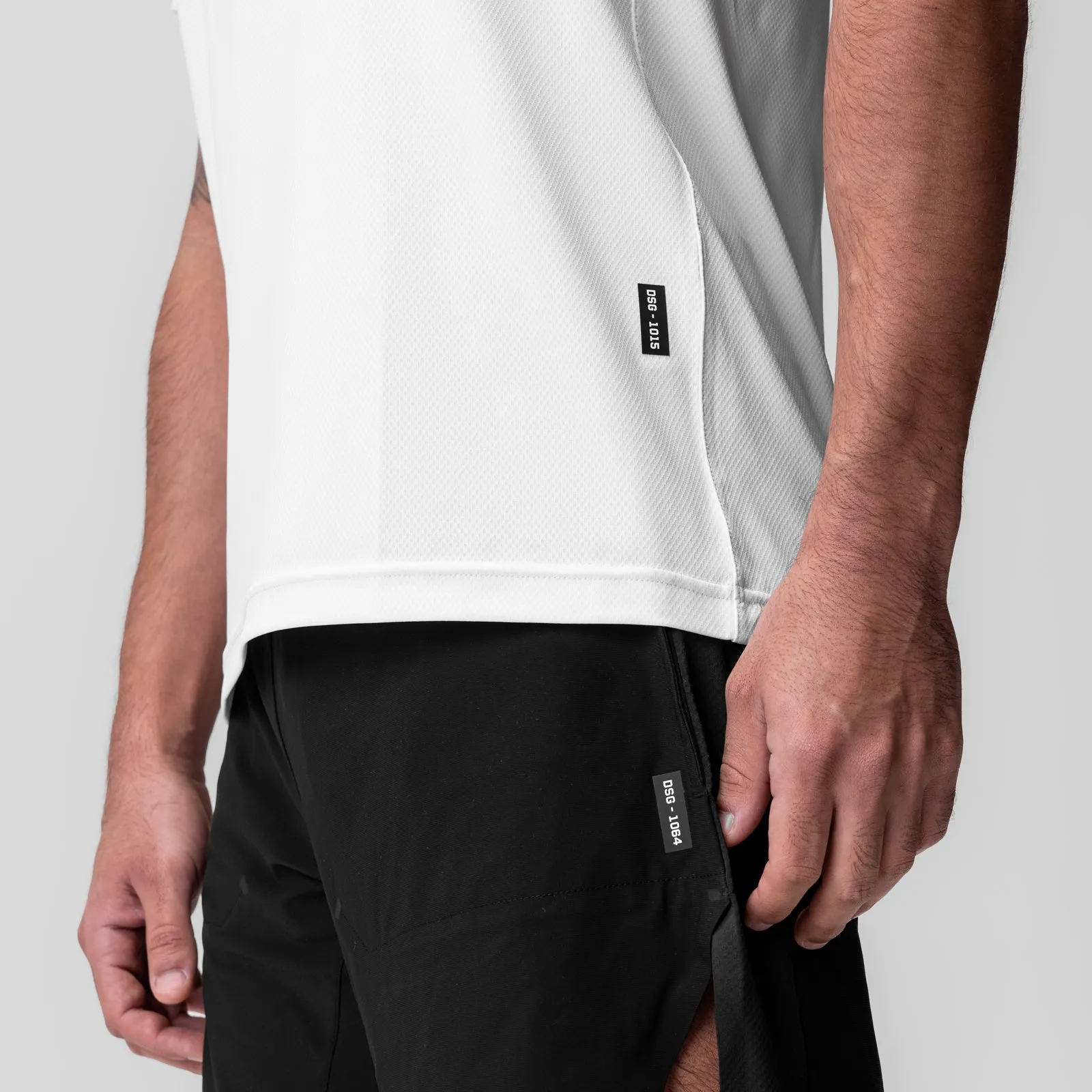 ASRV x Tonal AeroSilver? Essential Tee - White Pocket Reinforcement