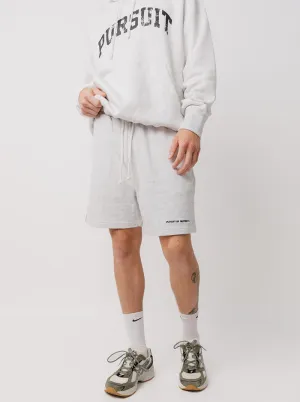 Happiness Shorts in Heather Grey plus-size choice
