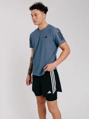 Own The Run 3-Stripes 2-In-1 Shorts Comfy Feel