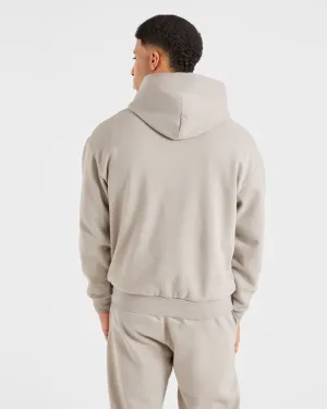 Cozy Must Have Essential Oversized Hoodie - Stone