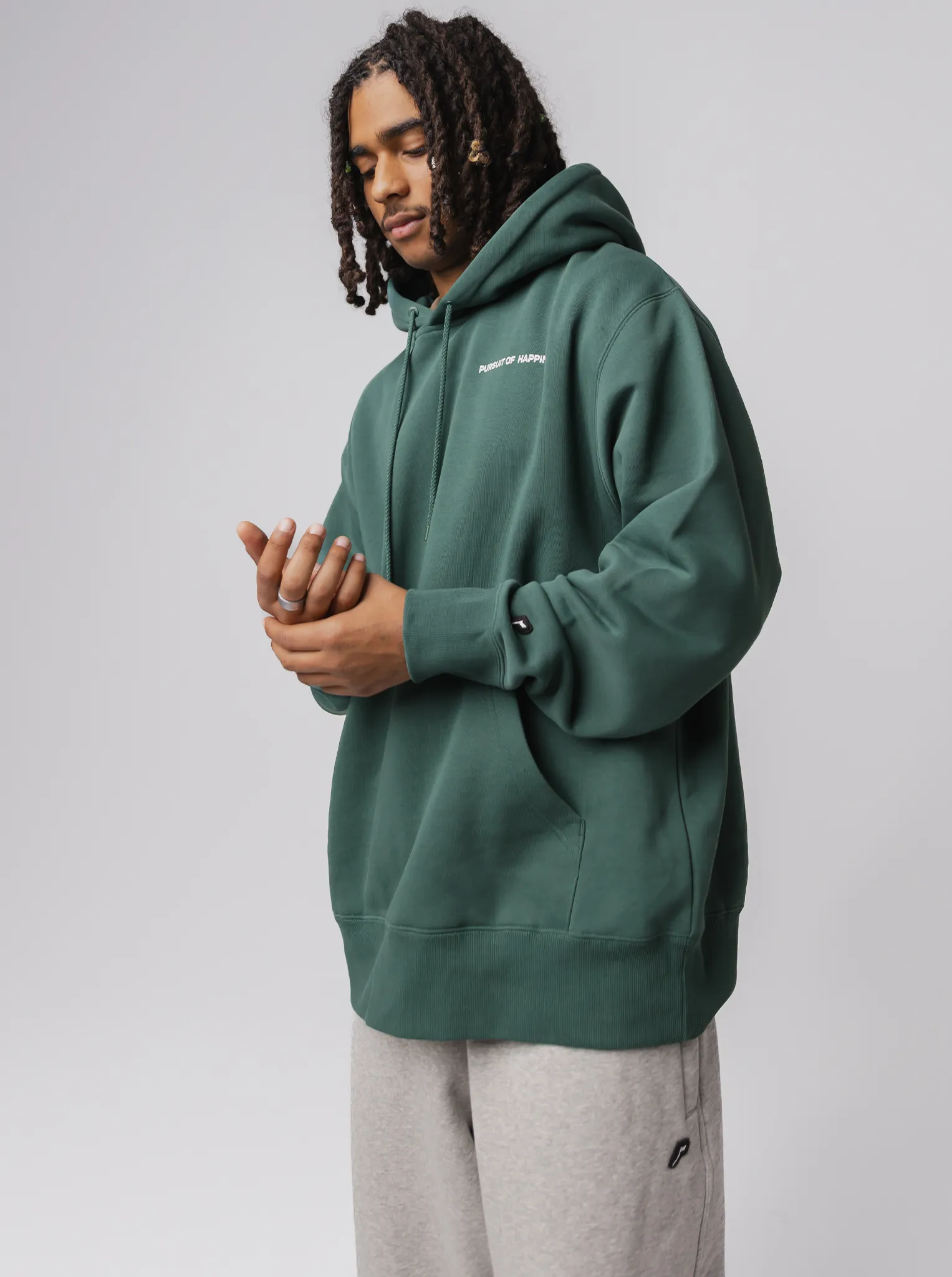 Heavyweight Pullover in Stadium Green Coastal Style Camping Essential