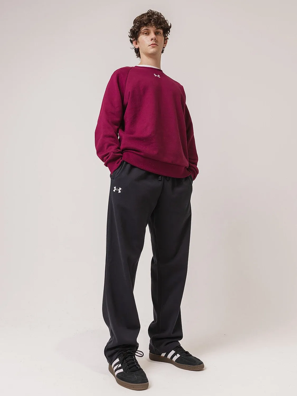 Rival Fleece Crew Fade Resistant Compact Knit Collar