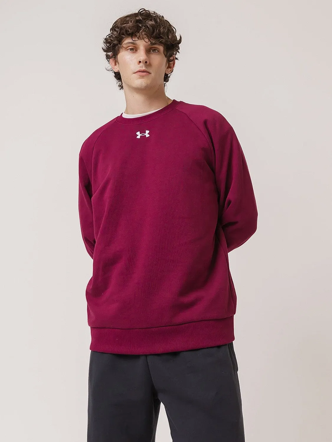 Breathable mesh lining Polo wear Rival Fleece Crew