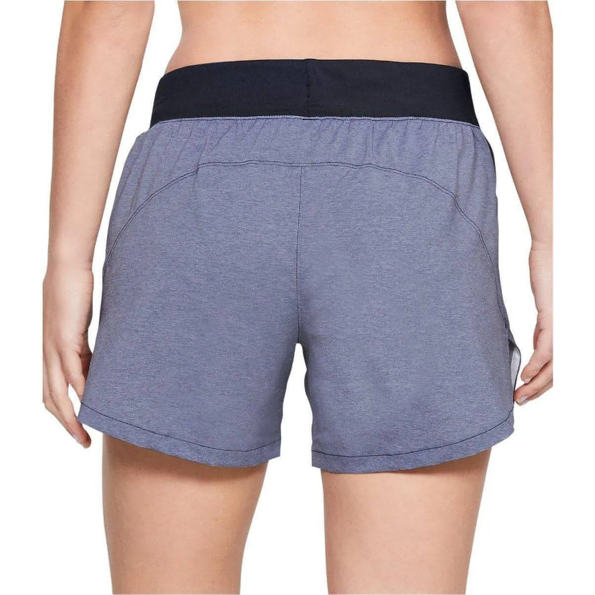 Under Armour Launch Womens Running Shorts - Black colorful Mood Wear