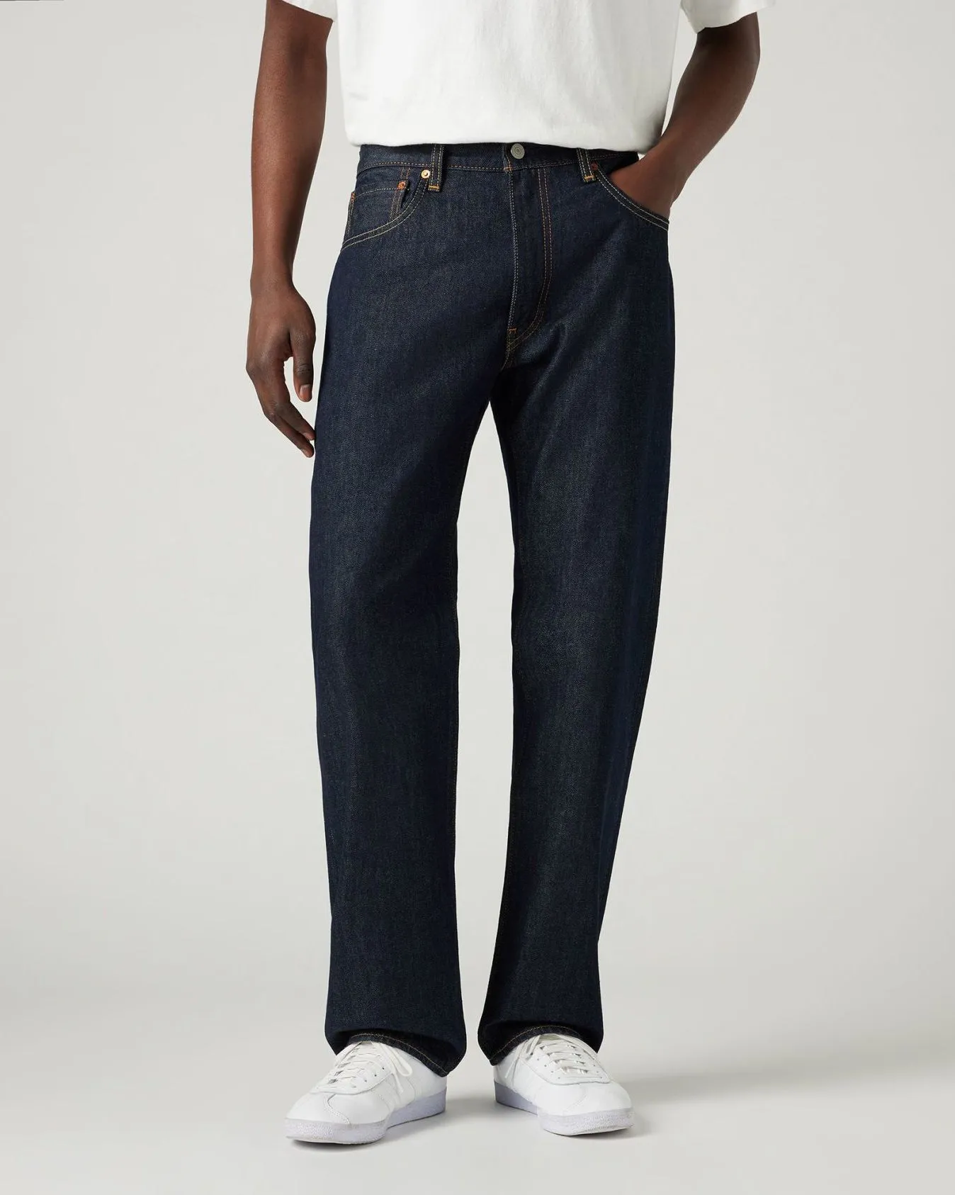 Perfect Match Modern Minimalist Rainy Day Levi's? 555 Relaxed Straight Mens Jeans - Welcome To The Game