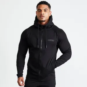 Fashionable Item Vanquish Eclipse V2 Black Full Zip Front Hoodie
