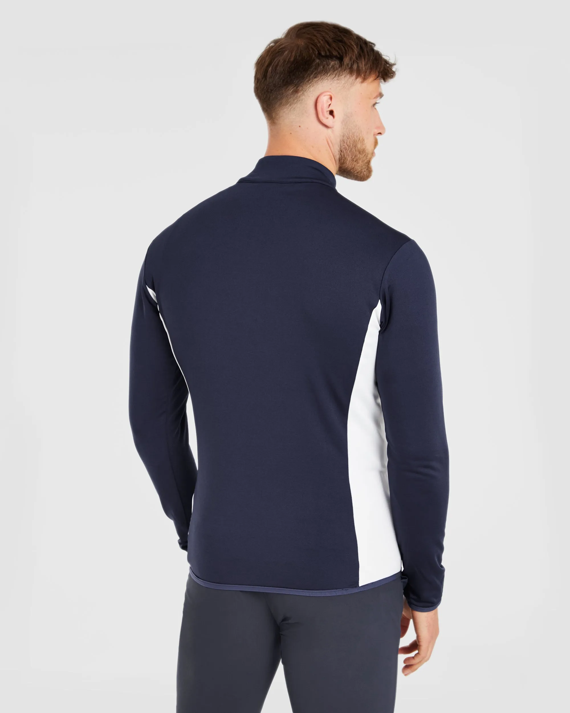 friends gathering Performance 1/4 Zip Pullover - Navy