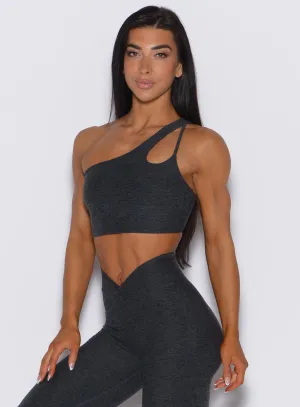 Moisture-wicking fabric Spandex sports outfit Lateral Top