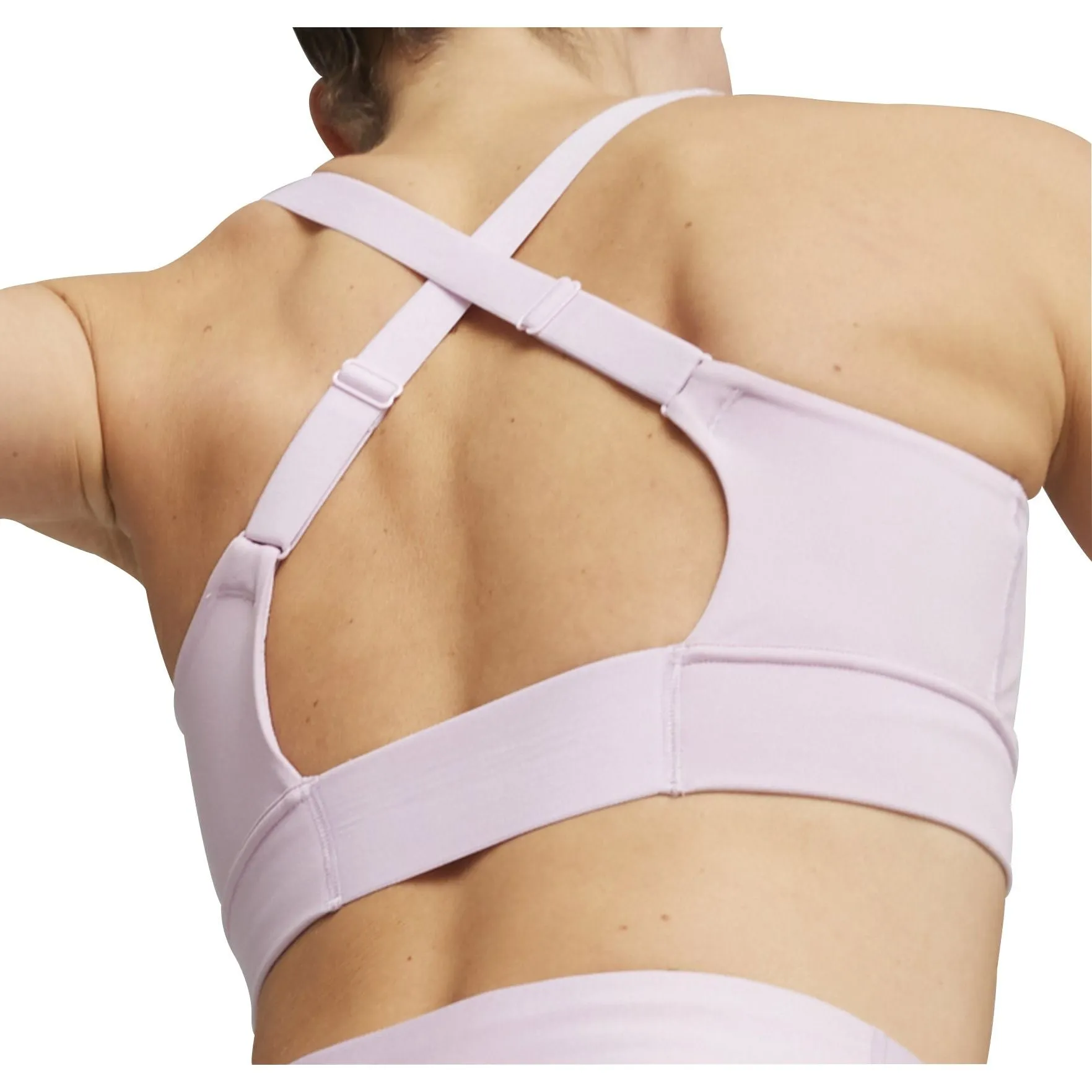 Comfortable Fabric Puma PWR Ultraform Womens Running Sports Bra - Purple