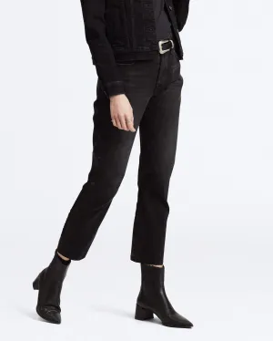 Levi's? Womens 501 Crop Jeans - Black Sprout City Walk Smooth