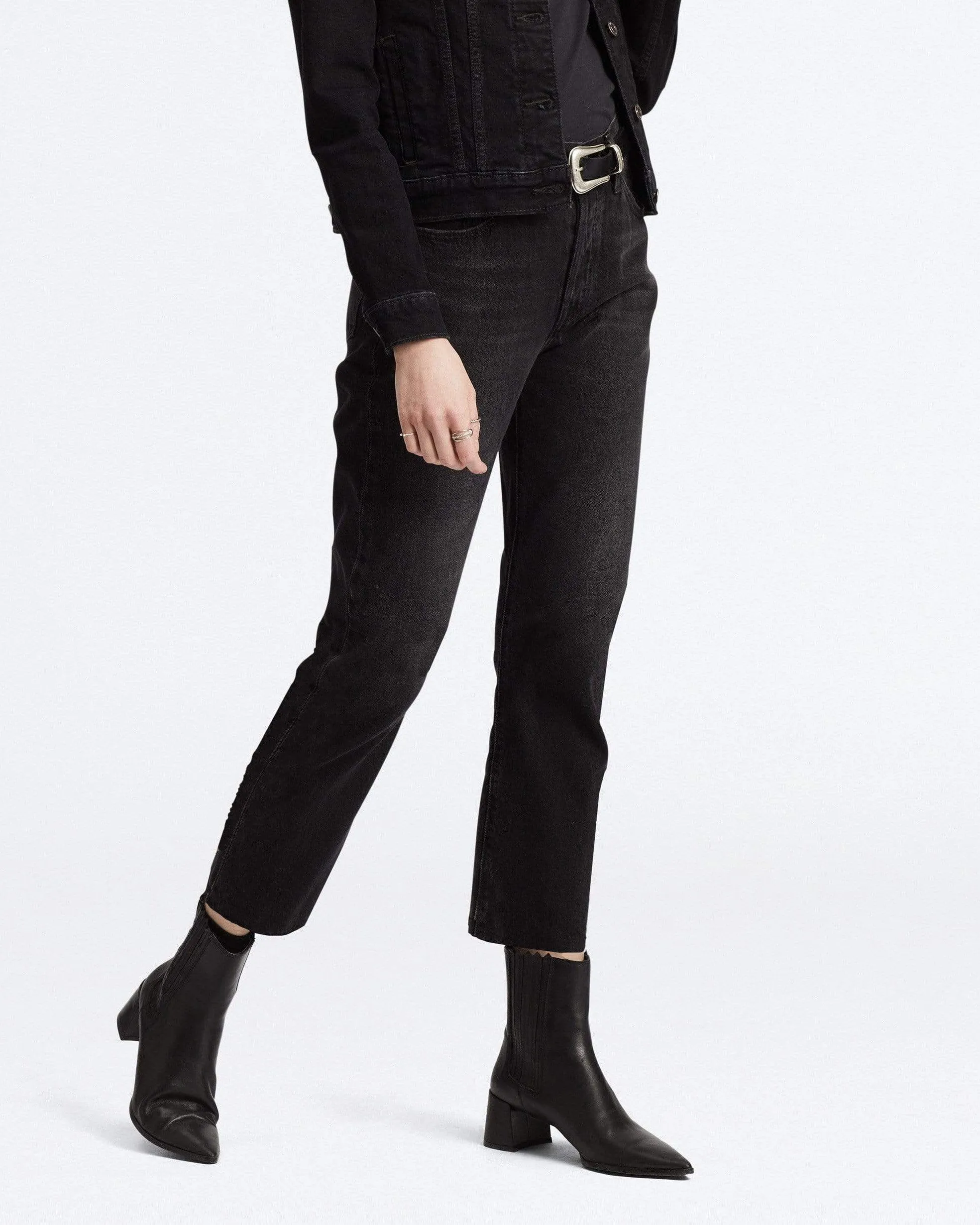 Levi's? Womens 501 Crop Jeans - Black Sprout Must Have Wear Active Ready